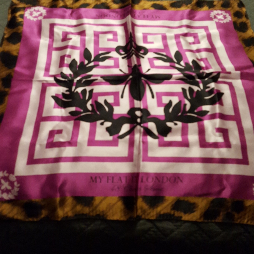 My Flat in London New Silk Scarf